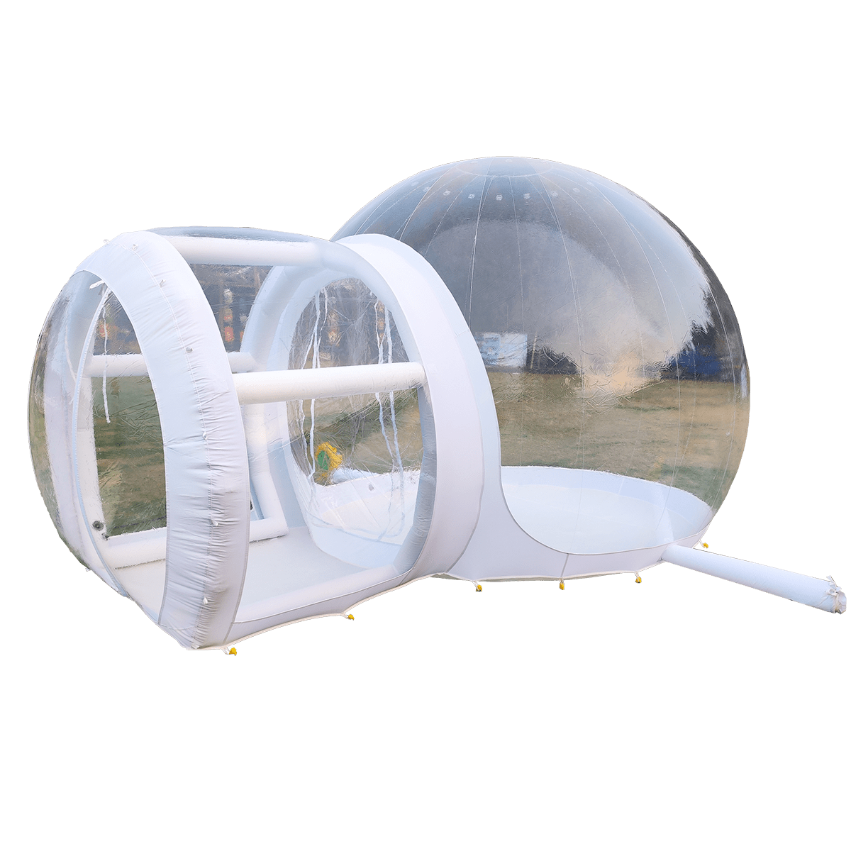 Прозрачная надувная палатка-шар «BubbleTree» ТПУ, 3,9*3*2,3 м