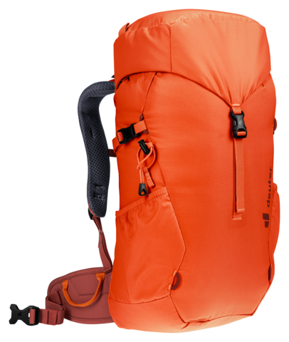 Картинка рюкзак туристический Deuter Climber 22 Papaya/Redwood - 3