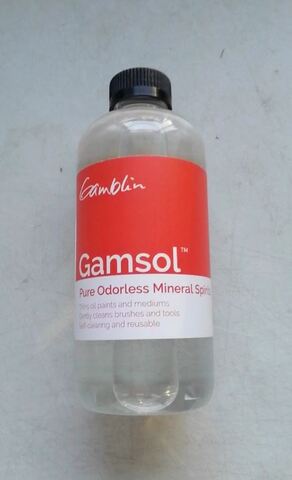 GAMSOL Odorless Mineral Spirits - минеральный растворитель без запаха - 500 мл