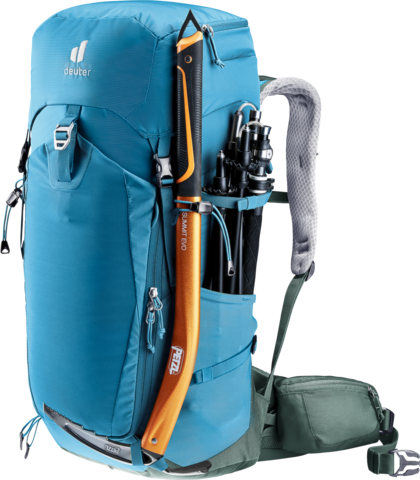 Картинка рюкзак туристический Deuter Trail Pro 36 Wave/Ivy - 8