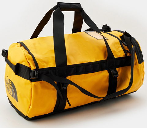 Картинка баул The North Face base camp duffel m Summit Gold-Black - 5