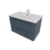 Aquatek AQ77080-MG AQ77080-MG Комплект мебели: Тумба 80см ВЕГА с раковиной AQ0480-00, 2 ящика, цвет серый мат