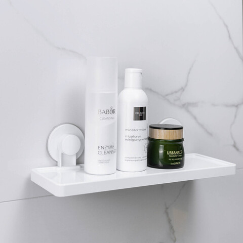 Полка для ванной, цвет: белый