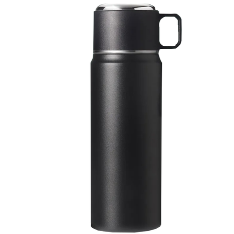 Термос Kärl, цвет: чёрный, объем: 0,5 л., материал: нержавеющая сталь