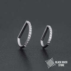 D-ring Half Crystal 1.2мм