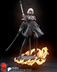 2B Андроид Йорха 2B Ниер: Автомата Фигурка