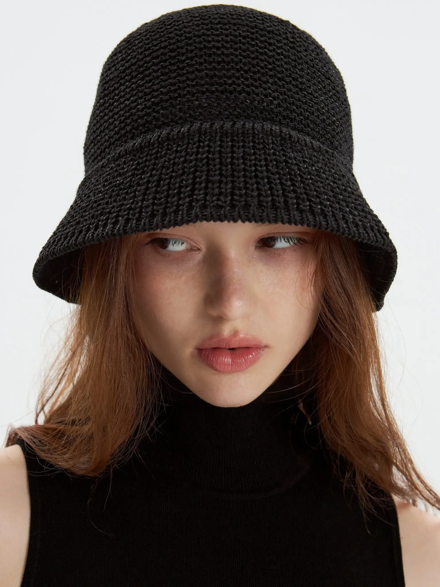 Панама Cloche Black