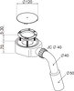Radaway R500 R500 Siphon 90