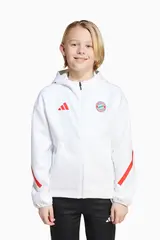 Кофта adidas FC Bayern 25/26 Anthem Junior - белый