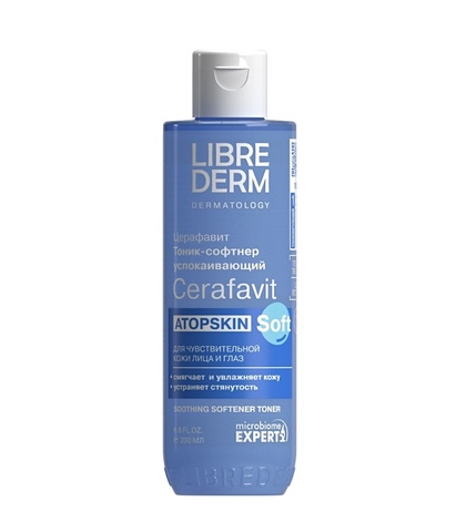 Тоник-софтнер с церамидами Librederm Cerafavit Soothing Softener Toner,