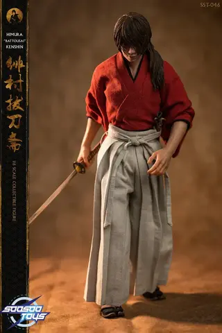 Фигурка Химура Кэнсин масштаб 1/6 Аниме-сериал Rurouni Kenshin SooSooToys