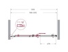 BelBagno MARINO-BF-1-120-C-Cr MARINO-BF-1-120-C-Cr Душевая дверь
