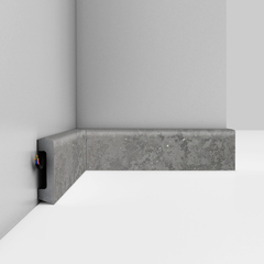 Плинтус напольный Decomaster D234-1629G 58х16х2400мм