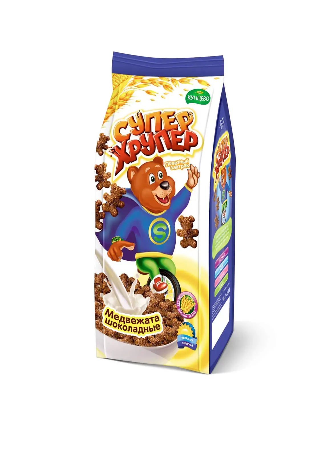 Медвежата шоколадные "Супер Хрупер" 200 гр