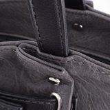 Сумка Саломея 341 македония серый + черный