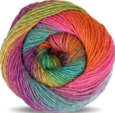 Пряжа Rellana Flotte Socke 4f. Kolibri 6204