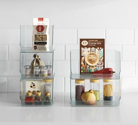 Емкость для холодильника Raido, 19.4х19.2х15.9 см, прозрачный