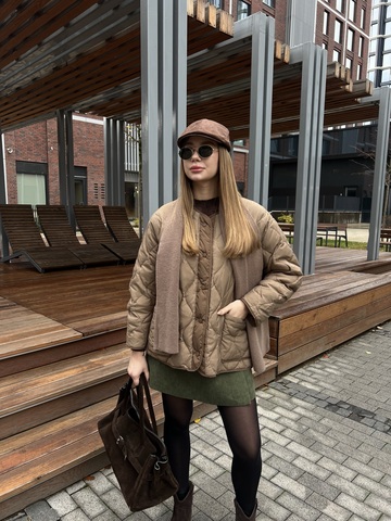 Бомбер Лоран мокко