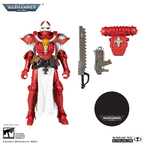 Фигурка Боевая сестра Орден Кровавой Розы из игры Вархаммер Mcfarlane