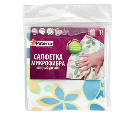 Салфетка Микрофибра Модный дизайн 30*30