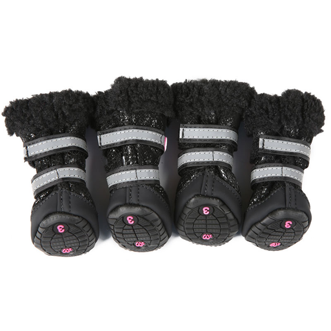 0039-2023 Сапоги зимние РП с усиленным носком с блеском