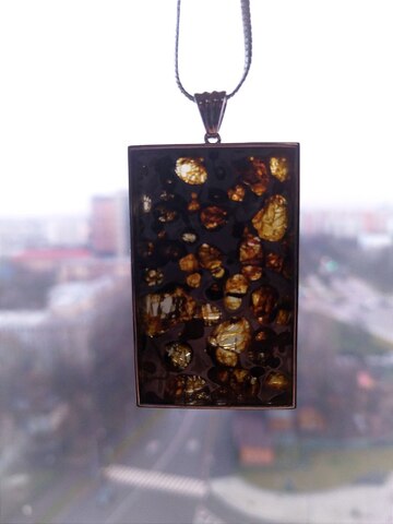 Кулон из метеорита Серичо 