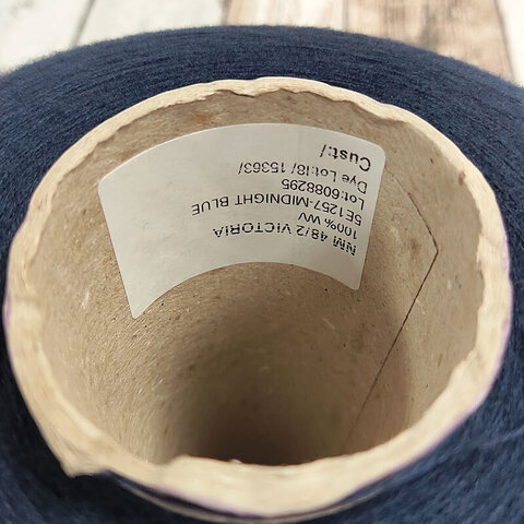 Меринос SUDWOOLGROUP VICTORIA 2/48 темно-синий