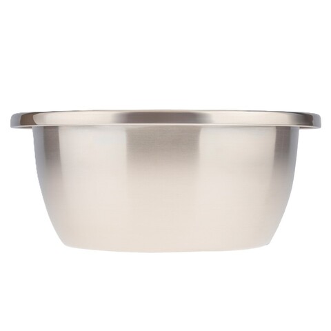 Миска универсальная с бортом, 26 см, нержавеющая сталь 0,8 мм, объем 3 л