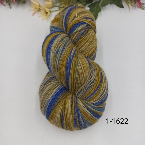 Дундага 6/1 шерсть секционного окрашивания 01-1622 420м/100гр