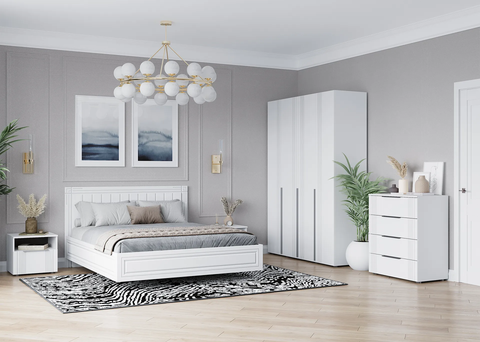 комод ВИТА (белый лофт/софт айс)