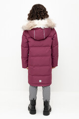 пальто  для девочки  ВК 34069/2 УЗГ