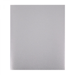 Тетрадь 48л., А5, клетка, Alingar "Белый перламутр", скрепка, дизайнерский картон, глиттерное напыление, блок офсет, 100 % белизна