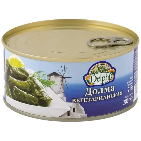 Долма вегетарианская Delphi 280 г, Греция