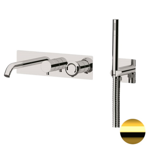 Remer ET53D2WBDO Смеситель для ванны Remer Element ET53D2WBDO, золото глянцевое