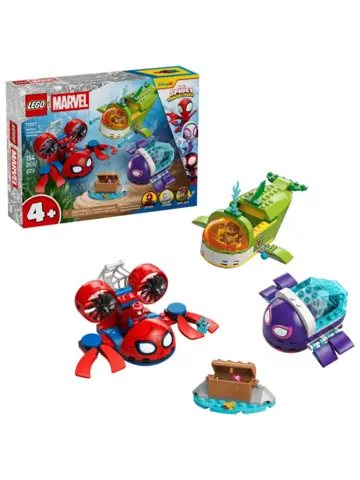 Конструктор Marvel Spidey 11207 Человек-паук:Подводные лодки