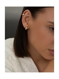 Серьги Изгиб (Золочение)