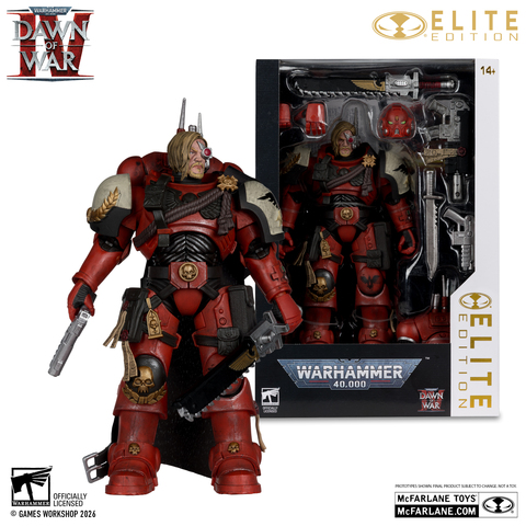 Фигурка Капитан Сайрус из игры Warhammer 40,000 Dawn of War 4