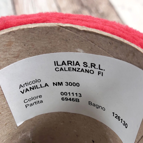 Велюр па VANILLA 300 красный
