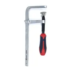 Струбцина 160x60 F для крепления в пазу 11,9х7,6, пластиковая рукоятка EHOMA G16KP