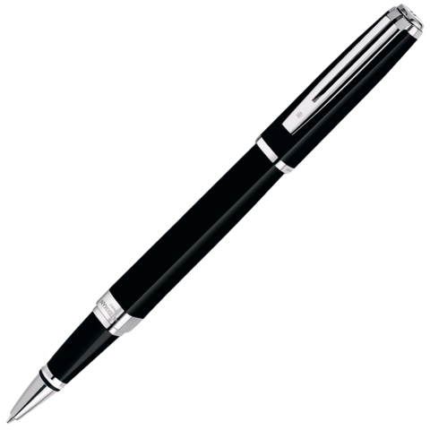 Ручка-роллер Waterman Exception Black ST Slim (S0637070)
