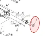 Ролик девелопера Canon Developing spacer roller оригинальный FS5-6448-000