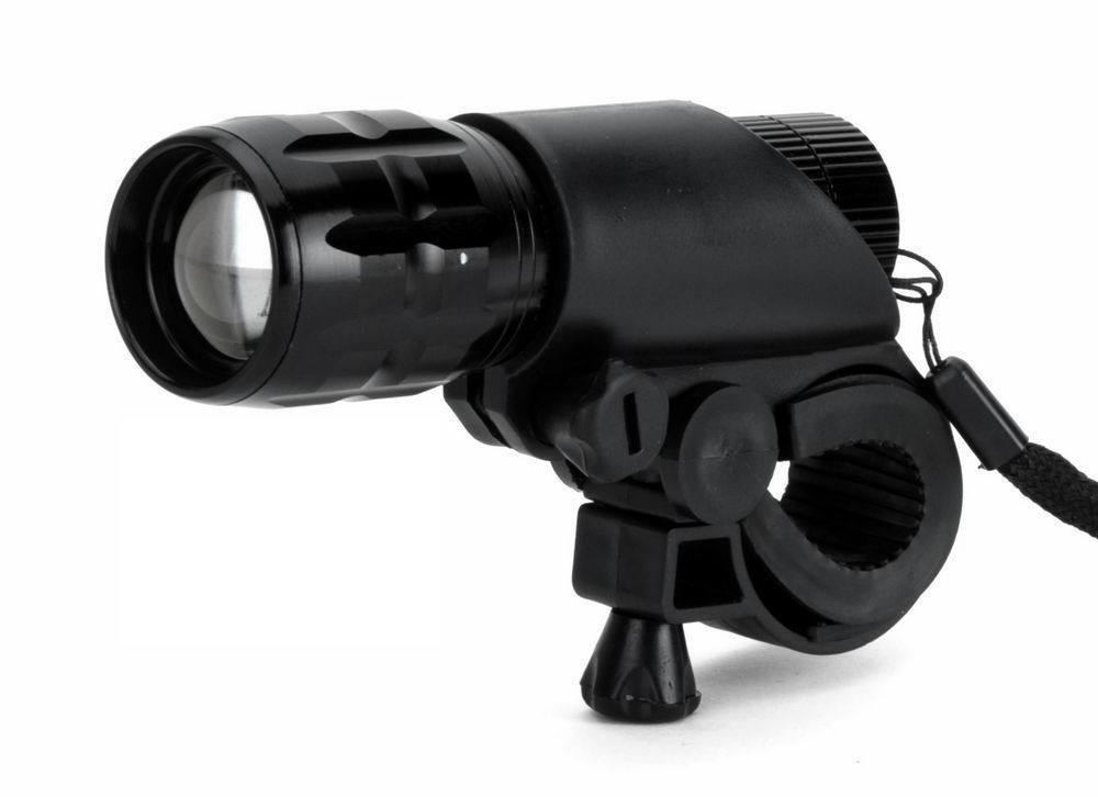 Фара - тактический фонарь, алюм корпус, ZOOM, 150 Lm, 3 режима, без ...