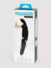 Черный вибратор Rabbit Rechargeable Wand Vibrator - 26,7 см. - 