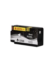 Струйный картридж Sakura CN045AE (№950XL Black) для HP Officejet Pro 8100, 8600, 8600Plus, 8610, 8615, 8620, 8625, 8630, 8640, 8660, 251dw, 276dw, пигментный тип чернил, черный, 73 мл., 2300 к.