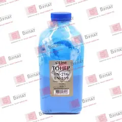 Тонер БУЛАТ s-Line TN-216, TN-319 для Konica Minolta bizhub C220, C280, C360 (Голубой, банка 420 г)