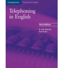 Telephoning in English Student's book