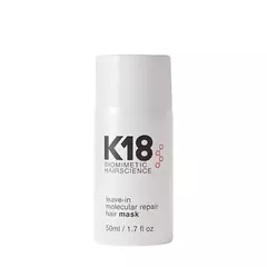 BIOMIMETIC HAIRSCIENCE K18 LEAVE-IN-MOLECULAR REPAIR HAIR MASK 50 мл.