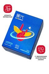 Увлажненные презервативы с ароматом банана Elasun Go Bananas - 10 шт. - 