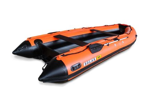 Надувная ПВХ-лодка Солар Максима - 480 К (оранжевый)