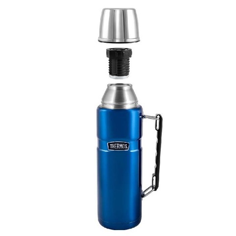 Термос из нержавеющей стали Thermos SK2010 King 1,2 л, синий